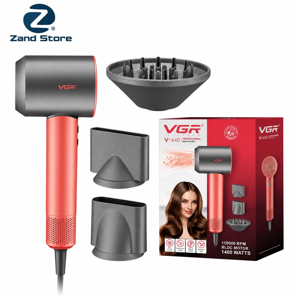 سشوار حرفه ای وی جی آر مدل VGR V-440